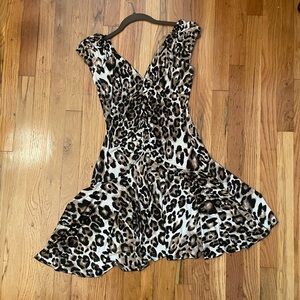 Egerie Cheetah Sleeveless Dress